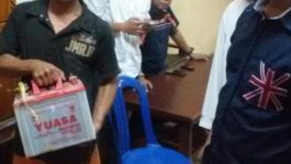 Spesilis Pencuri Aki Mobil Dibekuk Polisi