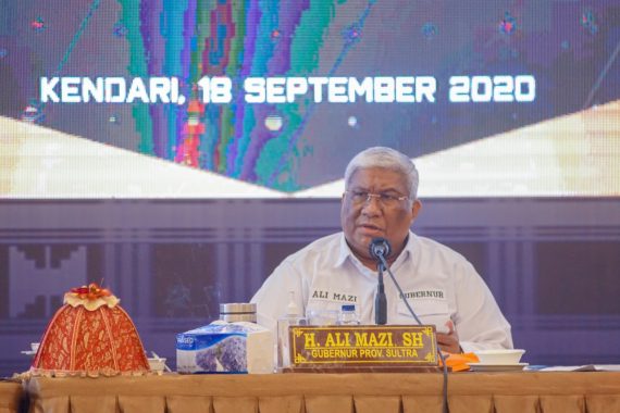 Gubernur Sultra Pimpin Rakor dan Evaluasi Pengendalian Pembangunan