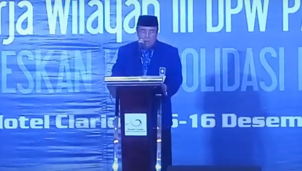 Lawan "Ketua DPD PAN Kota Kendari Terjaring OTT KPKDos Kosong" Ini Pidato Politik Bacagub Gubernur Sultra