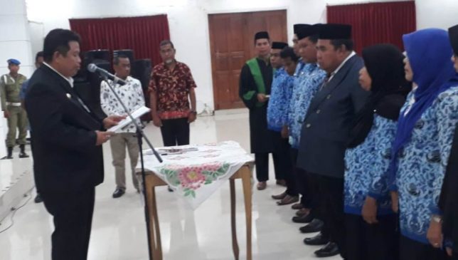 Bupati Kembali Rombat Kabinetnya Ini Daftar Jabatan ASN di Muna