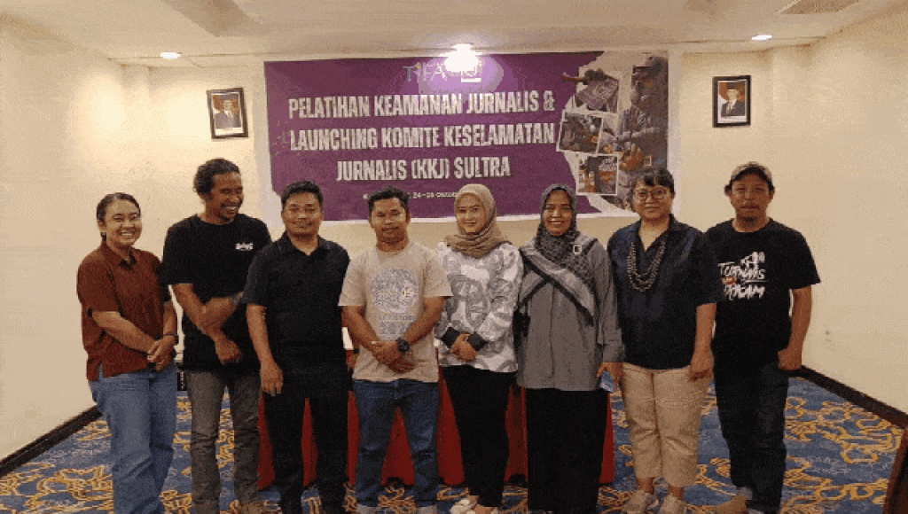 KKJ Sultra Resmi Dibentuk, Siap Perkuat Solidaritas dan Perlindungan Jurnalis di Daerah