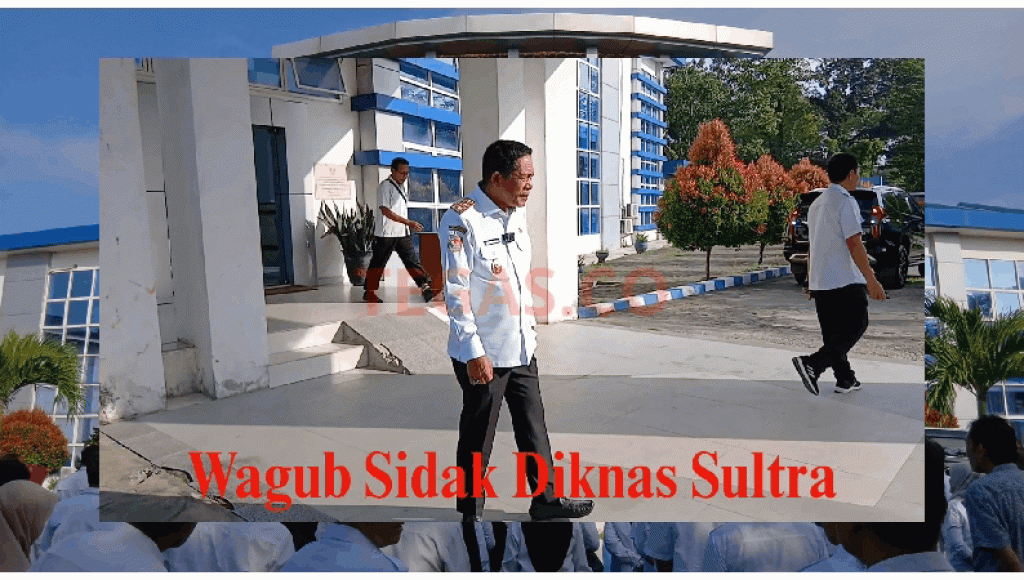Wagub Sidak Diknas Sultra, Hanya 84 dari 190 ASN Hadir Apel