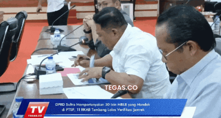 DPRD Sultra Mempertanyakan 30 Izin MBLB Mandek di PTSP, 11 RKAB Tambang Lolos Verifikasi Jamrek
