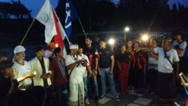 Kecam Aksi Terorisme, Aliansi Pemuda Bali Gelar Aksi Solidaritas