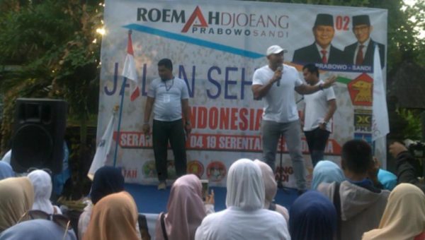 Ratusan Pendukung PAS di Bali Ikuti Jalan Sehat Indonesia Menang﻿