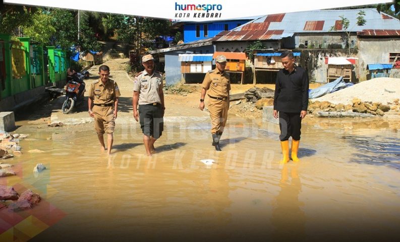 Wali Kota Kendari Datangi Lokasi Banjir