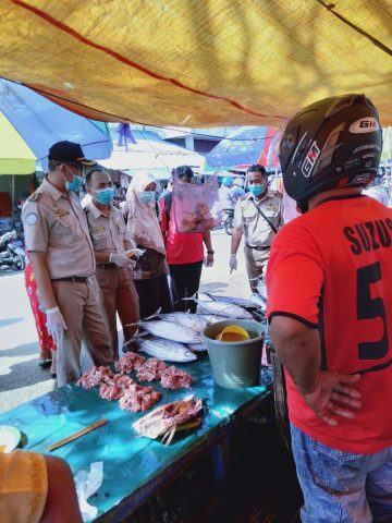 BKIPM Baubau Sidak Hasil Perikanan di Pasar Tradisional