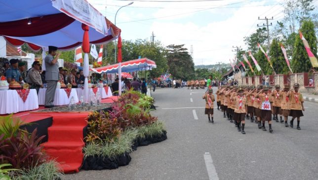 Jelang HUT RI ke 73, 206 Barisan Ramaikan Lomba Gerak Jalan