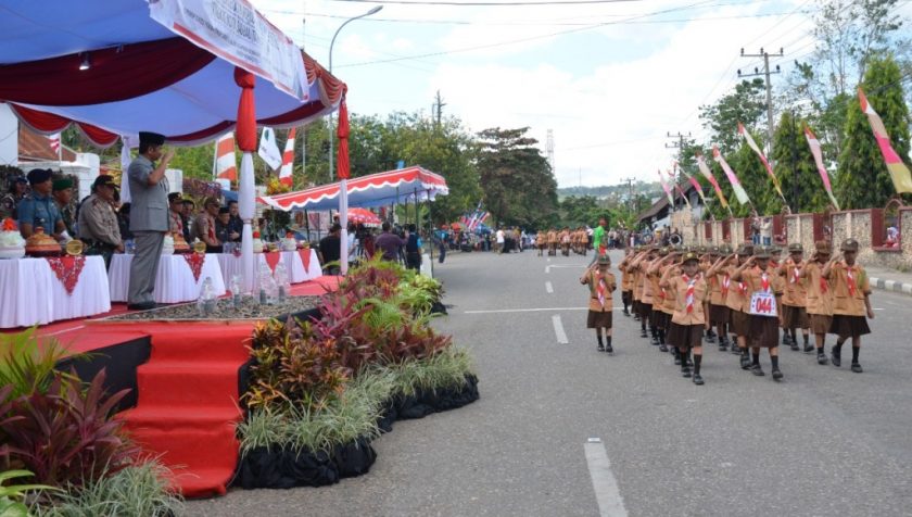 Jelang HUT RI ke 73, 206 Barisan Ramaikan Lomba Gerak Jalan