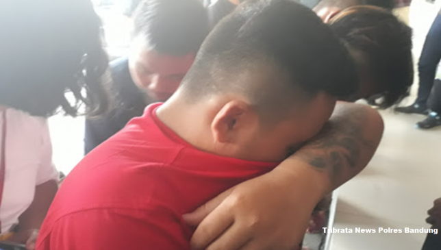 Personil Gabungan Polres Bandung Berhasil Tangkap 4 Pelaku Begal