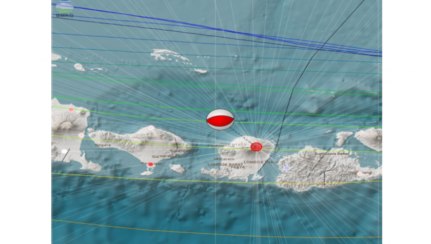 BMKG: 74 Gempa Tektonik Susulan Landa Lombok, Bali dan Sumbawa