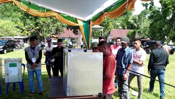 Jelang Pemilu 2019, KPUD Buton Gelar Simulasi Pencoblosan﻿