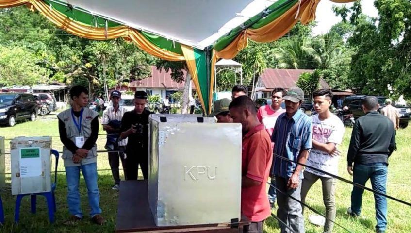 Jelang Pemilu 2019, KPUD Buton Gelar Simulasi Pencoblosan﻿