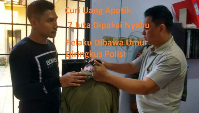 Curi Uang Apotik di Kendari, Residivis Dibawa Umur Wajib Lapor