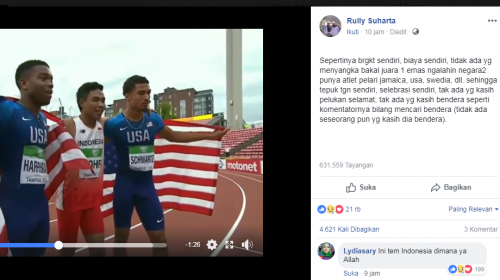 Video: Muhammad Zohri Pelari 100 Meter Indonesia Juara Dunia