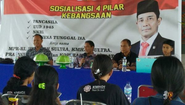 Anggota DPD RI Dewa Putu Ardika Sosialisasi 4 Pilar Kebangsaan