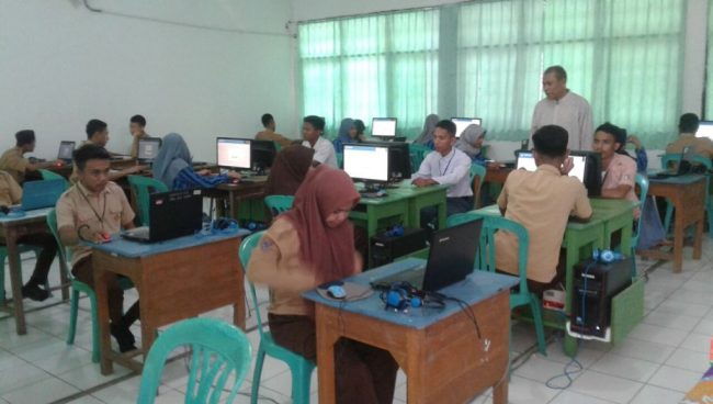 SMA Muhammadiyah Kota Kendari Sukses Laksanakan UNBK Tahun Ini