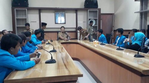Demo, Mahasiswa IAIN Kendari Tuntut Kades Labunti Muna Dicopot