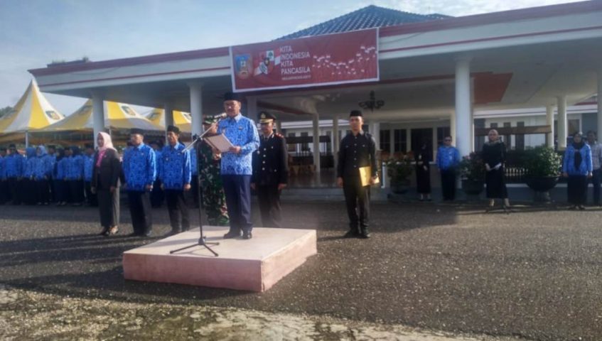 Pemda Konsel Gelar Upacara Peringatan Hari Lahir Pancasila