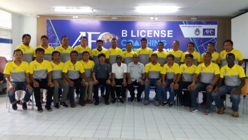 Kursus Pelatih Licensi B AFC Selesai