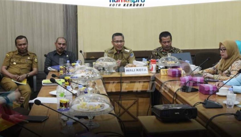 Walikota Kendari Buka Rakor Monev Pemeberantasan Korupsi