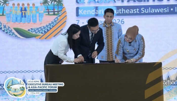 Kendari Teken Sister City dengan Yiwu di Forum UCLG ASPAC 2026