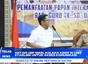 Bantu Pemulihan Bencana Sumatera, ANTAM UBP Nikel Kolaka Kirim 10 Unit Starlink untuk Akses Komunikasi