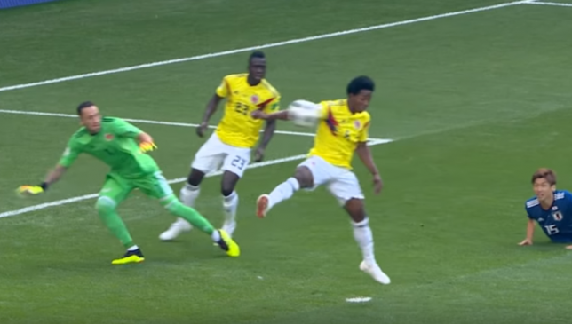 Video Cuplikan Kolombia Vs Jepang Skor 1- 2