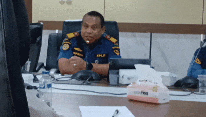 KOSP Kelas II Kendari Jelaskan Rute Kapal Perintis di Raker Komisi II DPRD Sultra