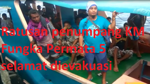 SAR Kendari Catat 13 Penunpang KM Fungka Permata V Meninggal