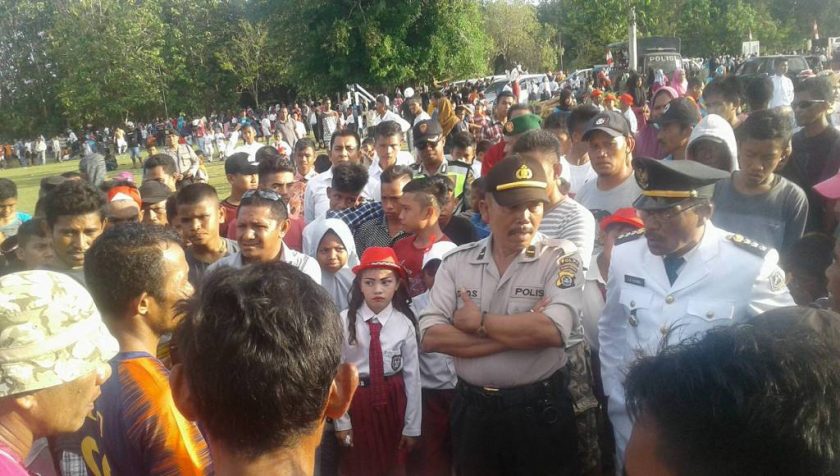 Kegiatan HUT RI 73 Ricuh, Camat Parigi Muna Dinilai Gagal