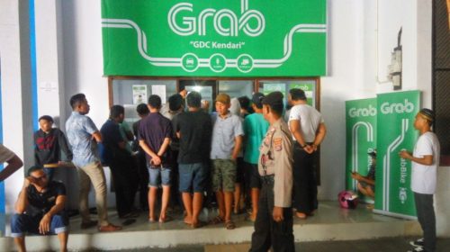 Driver Grab Car Kendari Tolak Skema Garansi Insentif