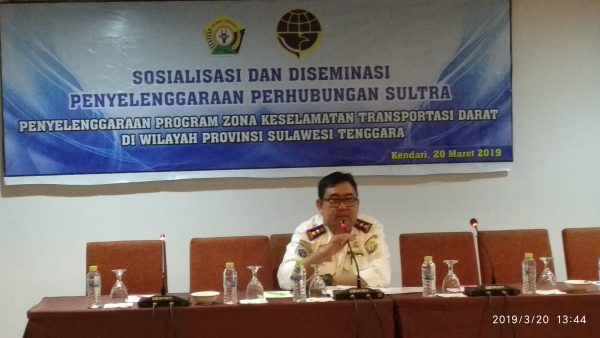 Penyelenggaraan Program Zona Keselamatan Transportasi Darat di Wilayah Sulawesi Tenggara