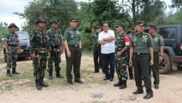 Sasaran TMMD Ditinjau Irjen AD di Kolaka