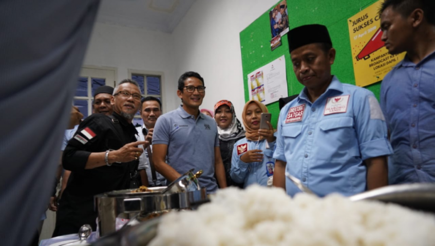 Sandi Cek Kandungan Gizi di Dapur Relawan
