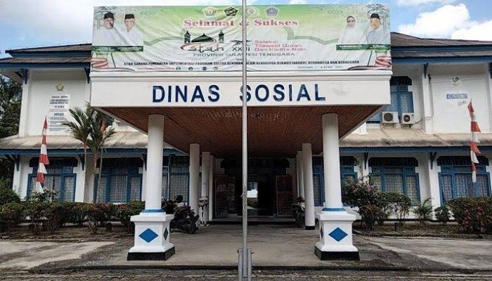 Dinsos Sultra bersama LKS Murhum Gelar Posyandu Lansia di Baubau