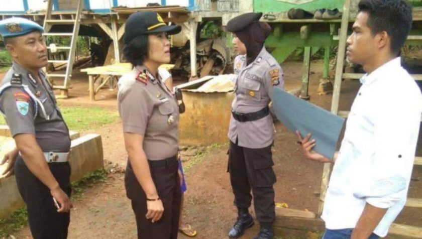 Iptu Dessy Simon Kapolsek Murhum Baubau Tangguh Nan Humanis
