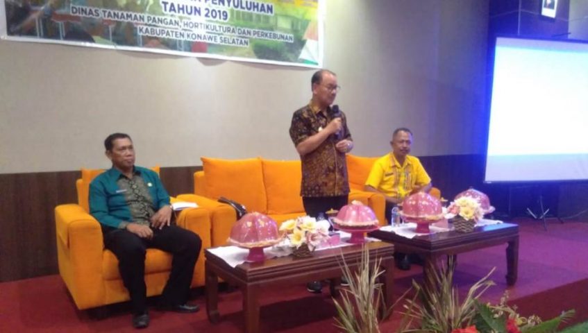 Bupati Konsel Harap Penyuluh Pertanian Jadi Pionir Peningkatan Ekonomi