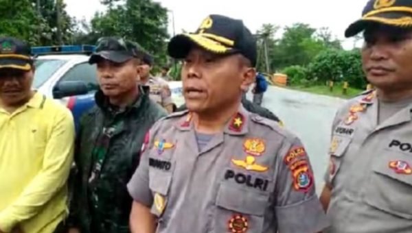 Video, Kapolda Sultra Tinjau Banjir di Konawe