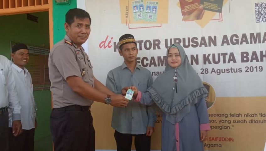 Kemenag Aceh Singkil Launching Kartu Nikah