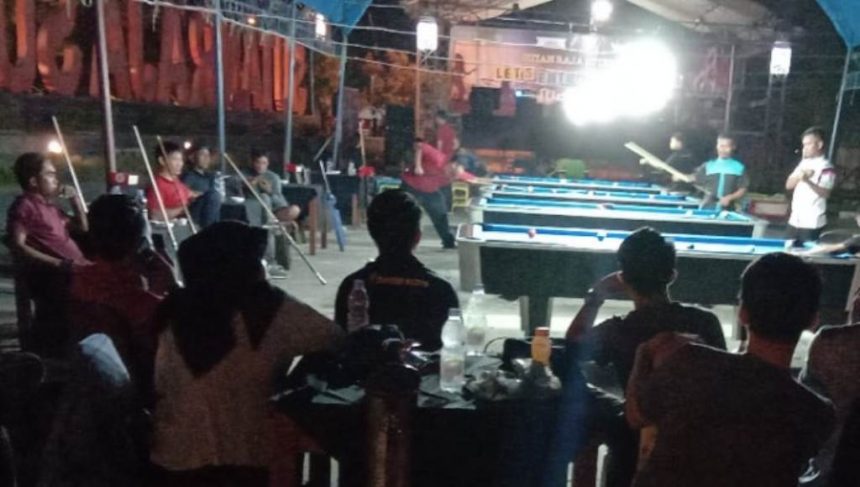 32 Peserta Berlaga Turnamen Billiard Hotel Sutan Raja Kolaka