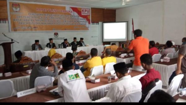 ﻿Rapat Pleno Terbuka, KIP Tetapkan 25 Anggota DPRK