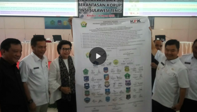 Di Sultra Korupsi Cenderung Terjadi Saat Penerbitan Izin
