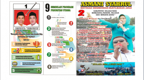 Dua Paslon Bupati Kolaka Gencar Sosialisasi Program