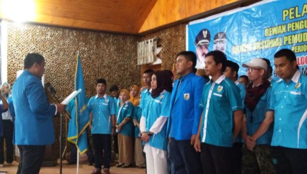 Pengurus DPD KNPI Wakatobi Dilantik, Achmad Aksar Nahkodanya