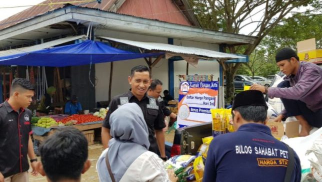 Jelang Lebaran, Polres Konawe Gelar Operasi Pasar