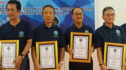 Sukses Bantu P4GN, Pemda Konsel Raih Penghargaan dari BNNP Sultra