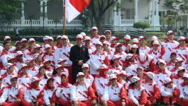 Presiden Nantikan Lagu Indonesia Raya Berkumandang di SEA Games Malaysia
