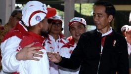 Presiden Nantikan Lagu Indonesia Raya Berkumandang di SEA Games Malaysia