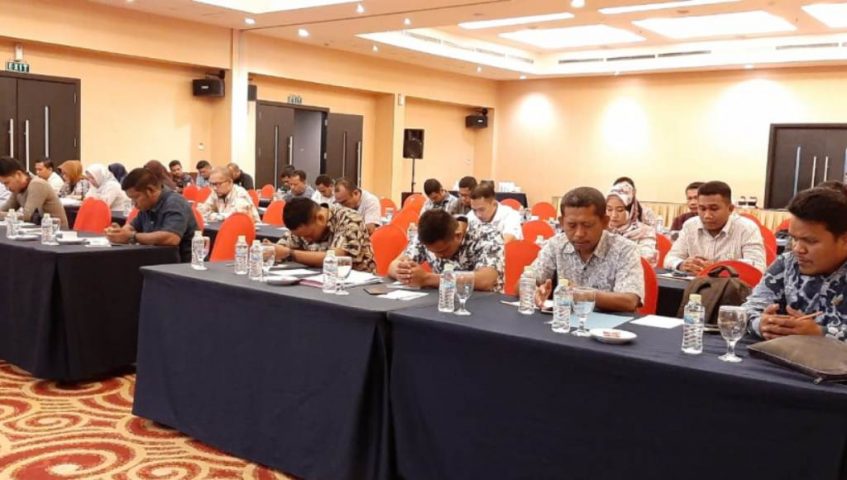 KPU Sultra Gelar Simulasi Penetapan Perolehan Kursi Caleg Terpilh